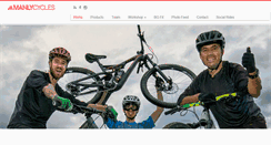 Desktop Screenshot of manlycycles.com.au